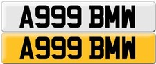 A999 BMW CHERISHED PRIVATE