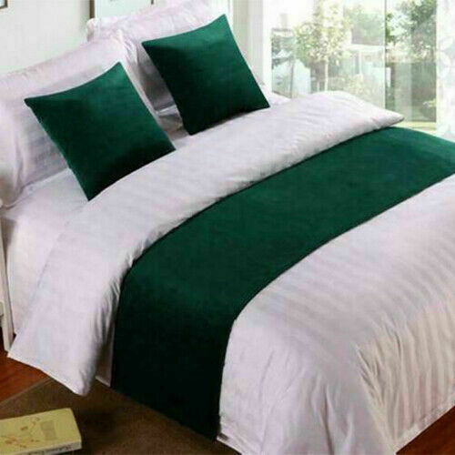Luxury velvet bed runner - runner, scarf
