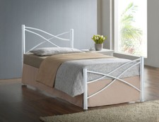 3ft Single Modern Metal Bed