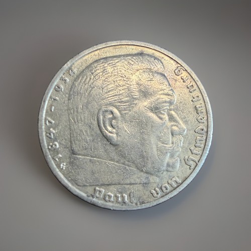 German reichsmark coins paul - german,