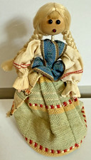 1940-50 Folk Art European Girl