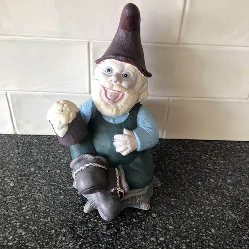 Vintage gnome drinking stein - gnome, a
