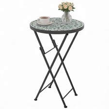 Outsunny Mosaic Garden Table