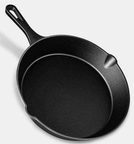 Vonshef cast iron skillet - cast,