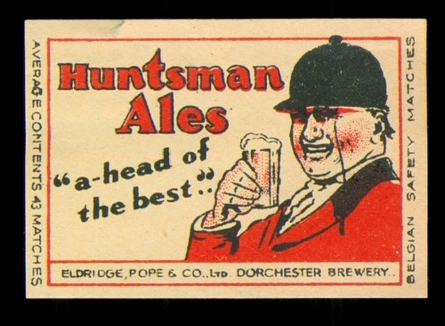 Matchbox label brewery - matchbox,