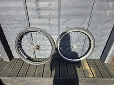 26" Halo Aero Warrior (chrome) & Ditch Witch With Road Tyres