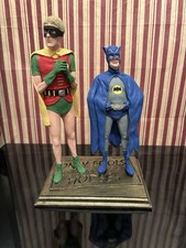 Batman & Robin Only Fools & Horses Resin Figures on Base Great Christmas Gift