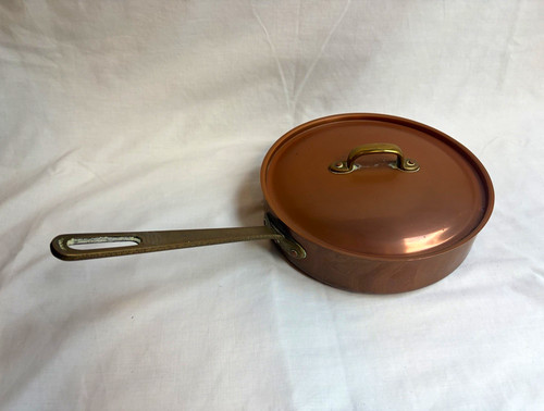Vintage tagus copper saucepan - vintage,
