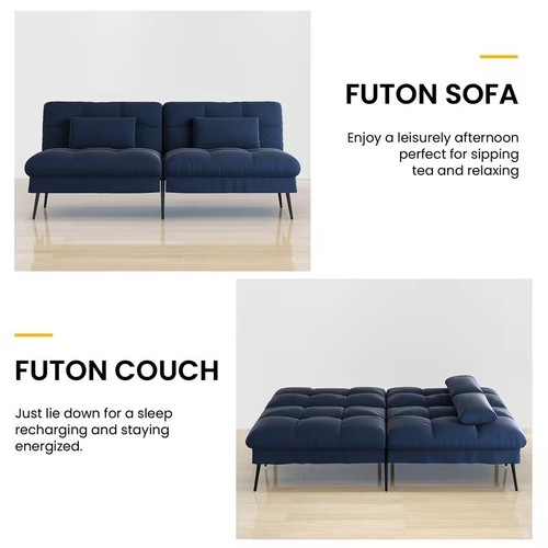 Fabric sofa bed seater - sofa,