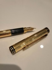 Vintage waterman 18k gold nib fountain pen 