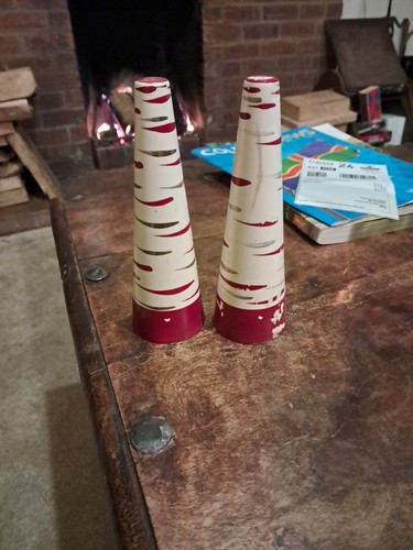 Vintage salt and - , pepper