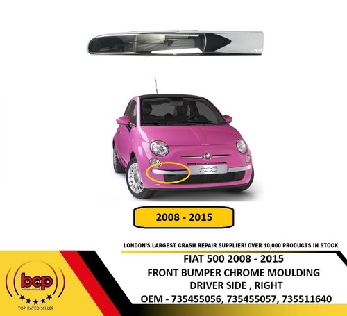 Fiat 500 2007 2015 front - -,