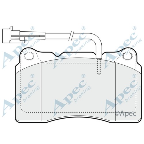 Brake pads set for - brake,