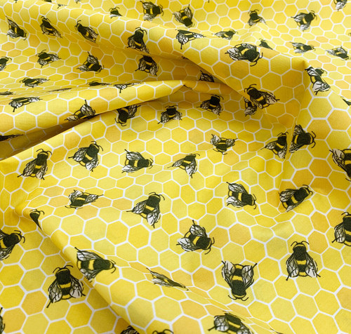 100 cotton fabric bees - 100%, &