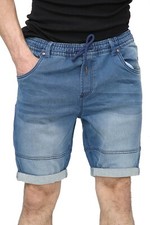 New Men's Denim Elastic Waist