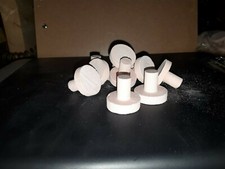 1 1/4" Coral Red Frag Plug 10