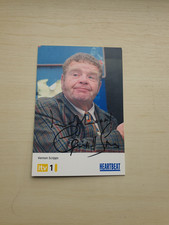 Geoffrey Hughes (Vernon Scripps in Heartbeat) hand signed - Rare