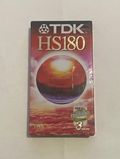 TDK HS180 3-Hour VHS Video