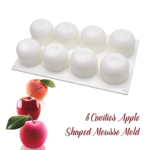 Apple silicone mold mousse - apple,