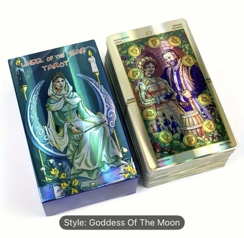 Moon goddess tarot cards - moon,