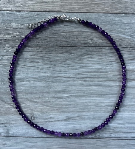 Simple amethyst beaded