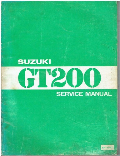 Suzuki gt200 gt200e - gt200, &