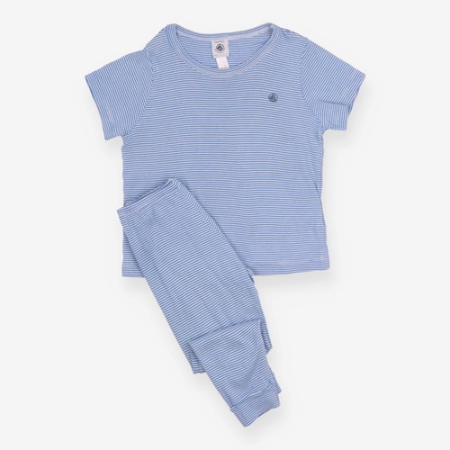 Petit bateau baby blue striped - petit,