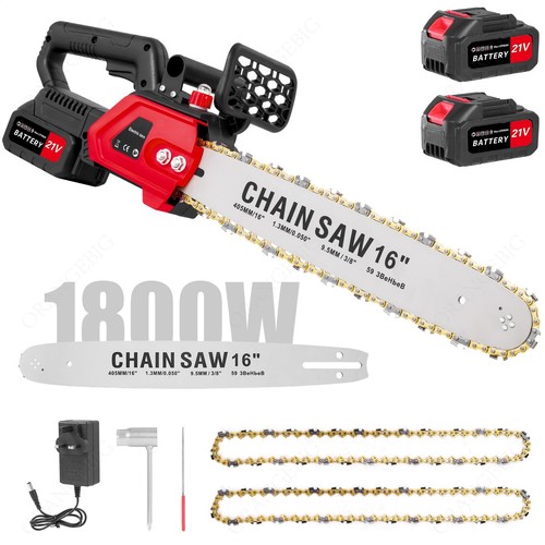 16inch cordless chainsaw 1800w - 16inch,