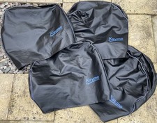 Kayme T3 Large Tyre Covers Set of 4 Outdoor Tyre Covers for Car, SUV, Motorhome