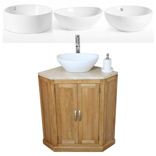 Bathroom vanity unit oak - bathroom,