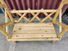 Garden Seat Arch Bench / Tanalised Timber