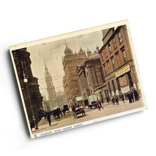 Print vintage scotland - a6,