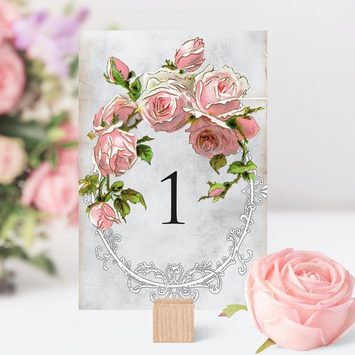 Vintage style wedding table - style,