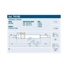 FAE 74149 GLOW PLUG FOR