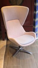 Orangebox Dusty pink/grey swivelling chair