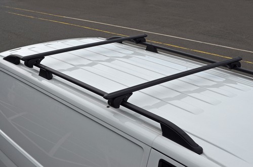 Black cross bars - black,