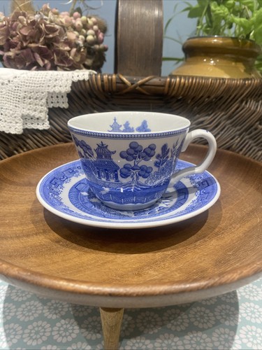 Spode blue room cup saucer - spode,