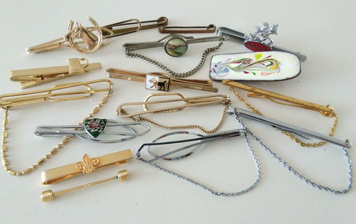 Tie clips clasps - clips,