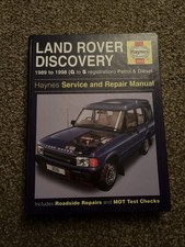 HAYNES manual LAND ROVER DISCOVERY 1989-1998 Petrol &Diesel