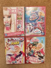 Bundle of 4 Barbie DVDs –