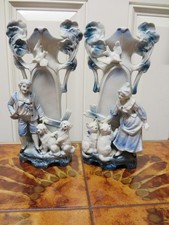 Pair Vintage German Art
