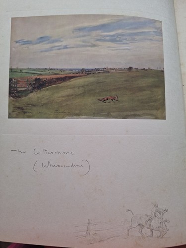 Lionel edwards hunting sketch - lionel,