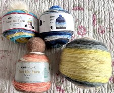 4 x mixed yarn Cakes bundle 