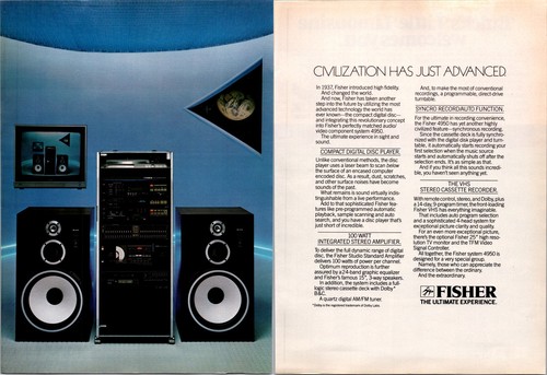 1983 fisher stereo - 1983, •