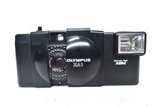 Olympus XA1 35mm Point & Shoot Compact Camera + A9M Flash Tested & Working