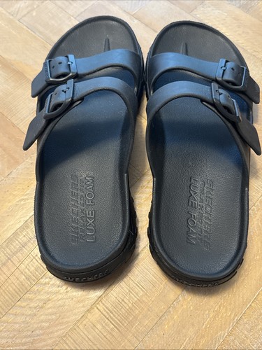 Sketchers luxe foam sandals - luxe,