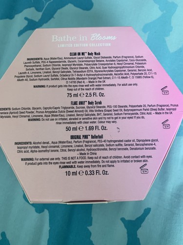 Soap glory bathe in blooms - bathe,