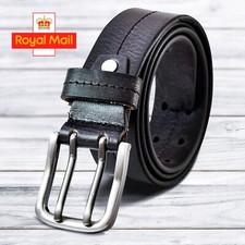 Mens Leather belts double