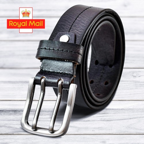 Mens leather belts double - belts,