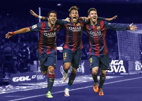 Messi neymar suarez - messi,,